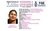 En Concordia buscan Manuela; desapareció el 28 de septiembre