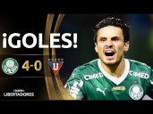 Liga vs. Palmeiras (0-4): video, resumen y goles de la Copa Libertadores