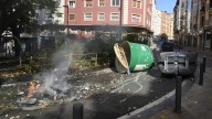 Suben a 17 los detenidos en Vitoria en los incidentes por una concentración de Falange Española