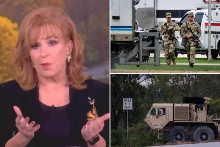 Joy Behar says Trump is stopping next election by sending National Guard to US cities