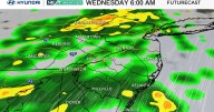 Rain on Wednesday will impact morning commute in Philadelphia region. Here's the weather forecast.