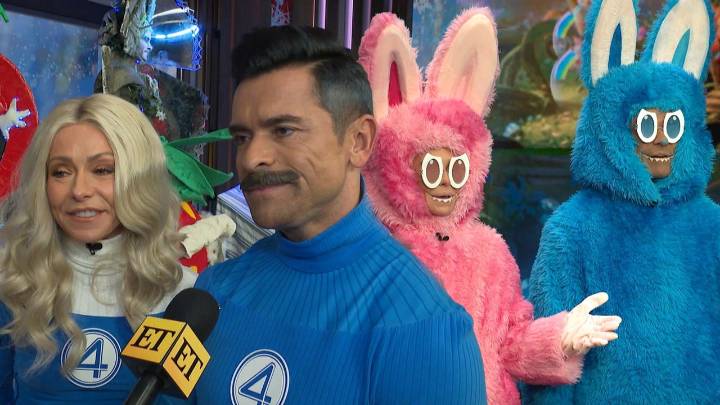 Kelly Ripa and Mark Consuelos Reveal Their Most Challenging Halloween Transformation (Exclusive)