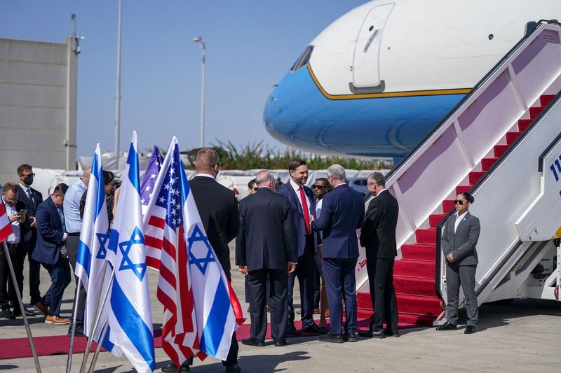 Vance in Israel to try to shore up Gaza ceasefire and push to next phase