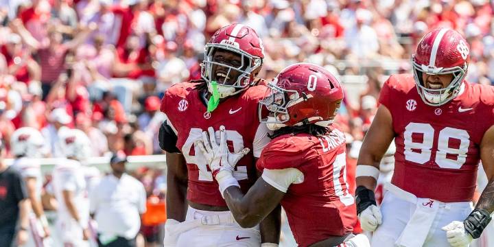 AP College Football rankings: Alabama moves up; Texas, Penn State drop out of Top 25