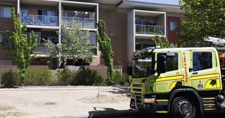 Braddon apartment fire contained, no injuries reported