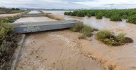 La UME acude a Los Alcázares (Murcia) ante el riesgo de desbordamiento de las ramblas