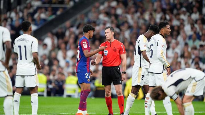 Soto Grado dirigirá el Real Madrid-Barcelona en el Santiago Bernabéu