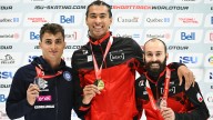 Dandjinou and Dubois open short track season with 500m gold and bronze medals in Montreal