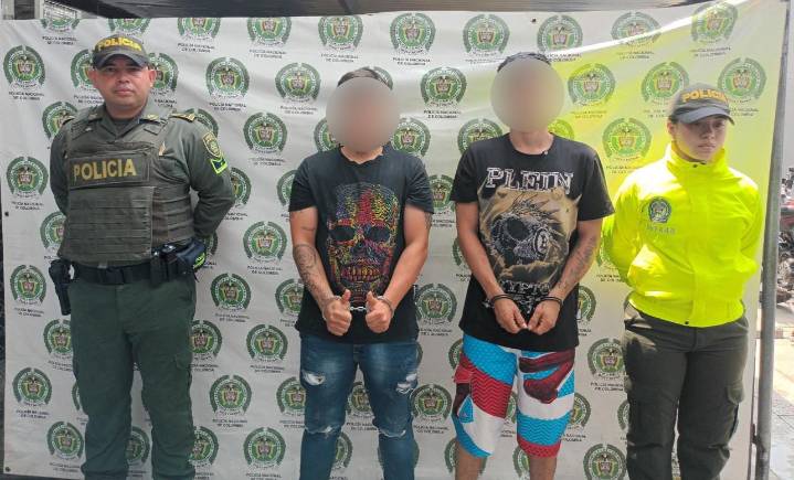 Fue capturado ‘Yorman’ y ‘Porrón’ requeridos por el delito de homicidio agravado y porte ilegal de armas