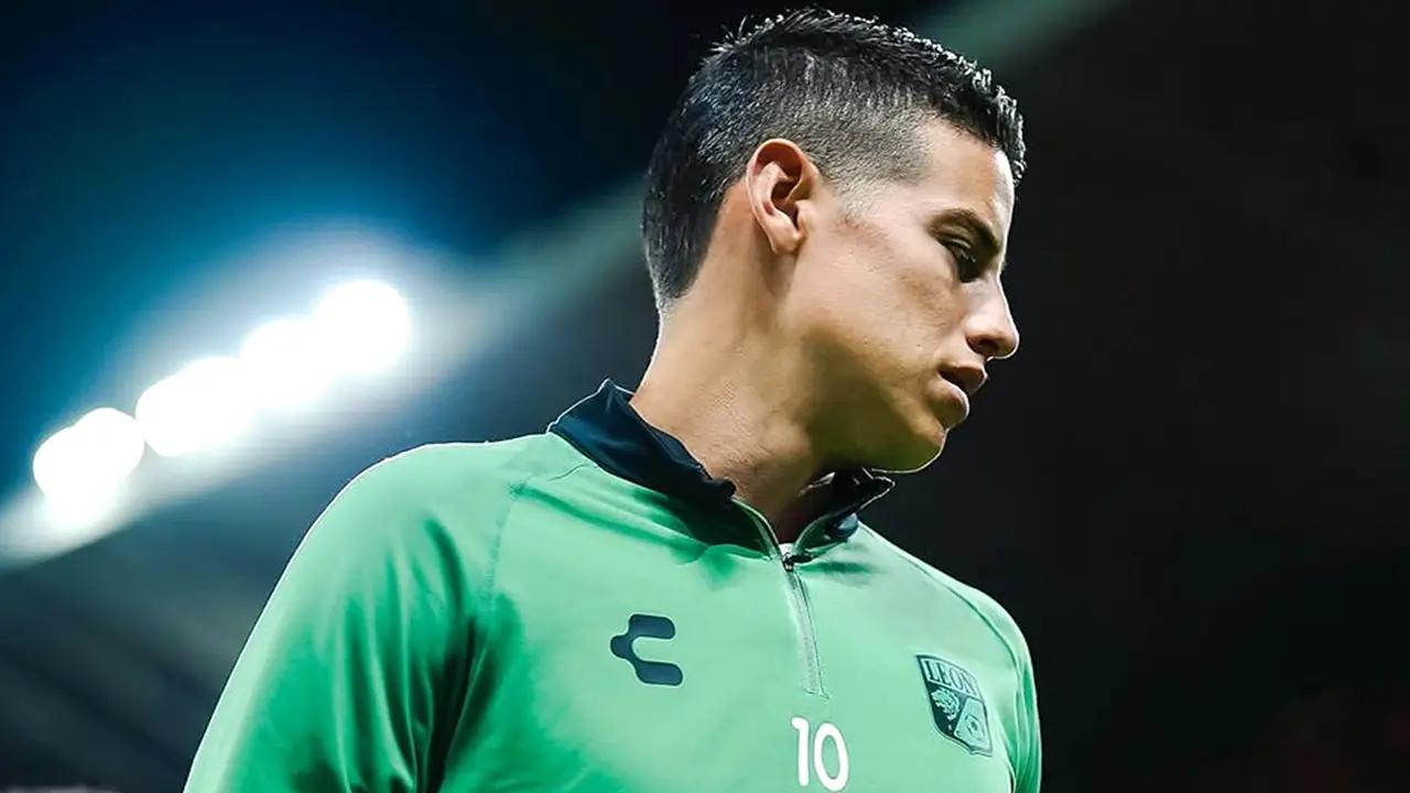 James Rodríguez, solitario; una imagen lo dejó en evidencia en León de la Liga MX