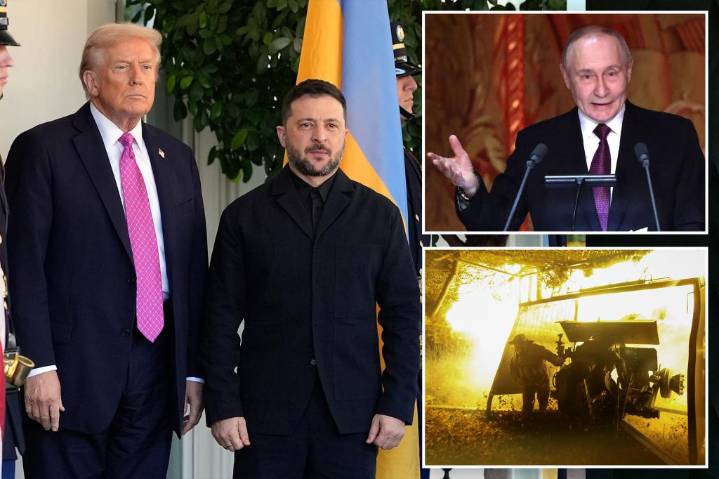 Trump denies demanding Zelensky cede entire Donbas region -- but endorses a freeze of the current front lines