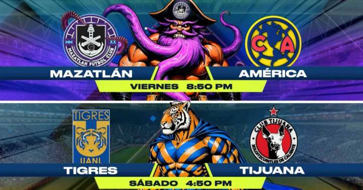 Mazatlán vs América EN VIVO, Jornada 15 del Apertura 2025 de la Liga BBVA MX