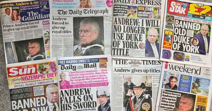 Prince Andrew's antics and scandals