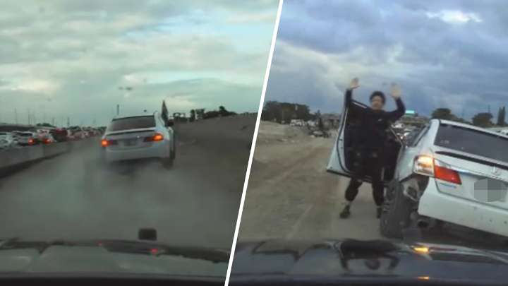 New dashcam video shows wild FHP pursuit of Hialeah teen who went wrong way on I