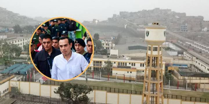 José Jerí afirma que el penal de Lurigancho tiene niveles deficientes de control y supervisión, luego de visita en pleno estado de emergencia