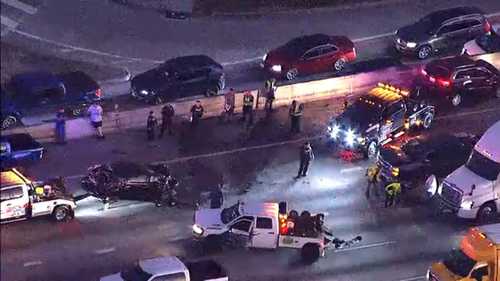 13 Alert Traffic: I-610 South Loop WB lanes at Broadway reopened after multi