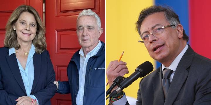 Marta Lucía Ramírez se reunió con Álvaro Uribe y estalló contra Petro: “Vive en una burbuja de delirios”