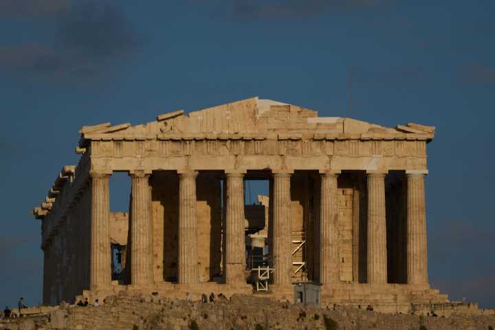 Greece’s famed Parthenon free of scaffolding for first time in decades