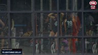 AFLW 2025: Carlton vs GWS Lightning break, unfair advantage, Giants change room flooded, Blues get to go into their warm gym, substandard, controversy, fairness, AFL