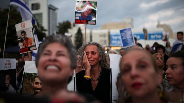 Hamas hands over 7 living hostages to Red Cross in Gaza, Israel says