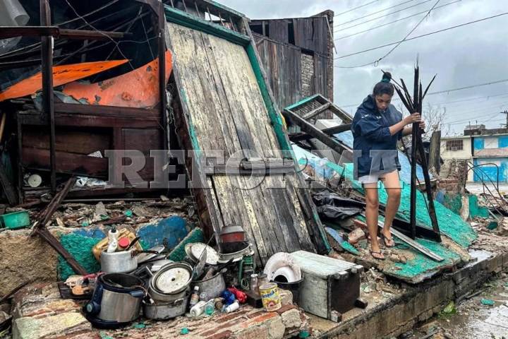 Deja 'Melissa' muertes en Haití y daños en Jamaica y Cuba