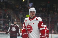 Brady Martin makes Soo Greyhounds season debut as captain