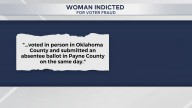 Oklahoma City woman indicted for allegedly voting twice in 2024 election