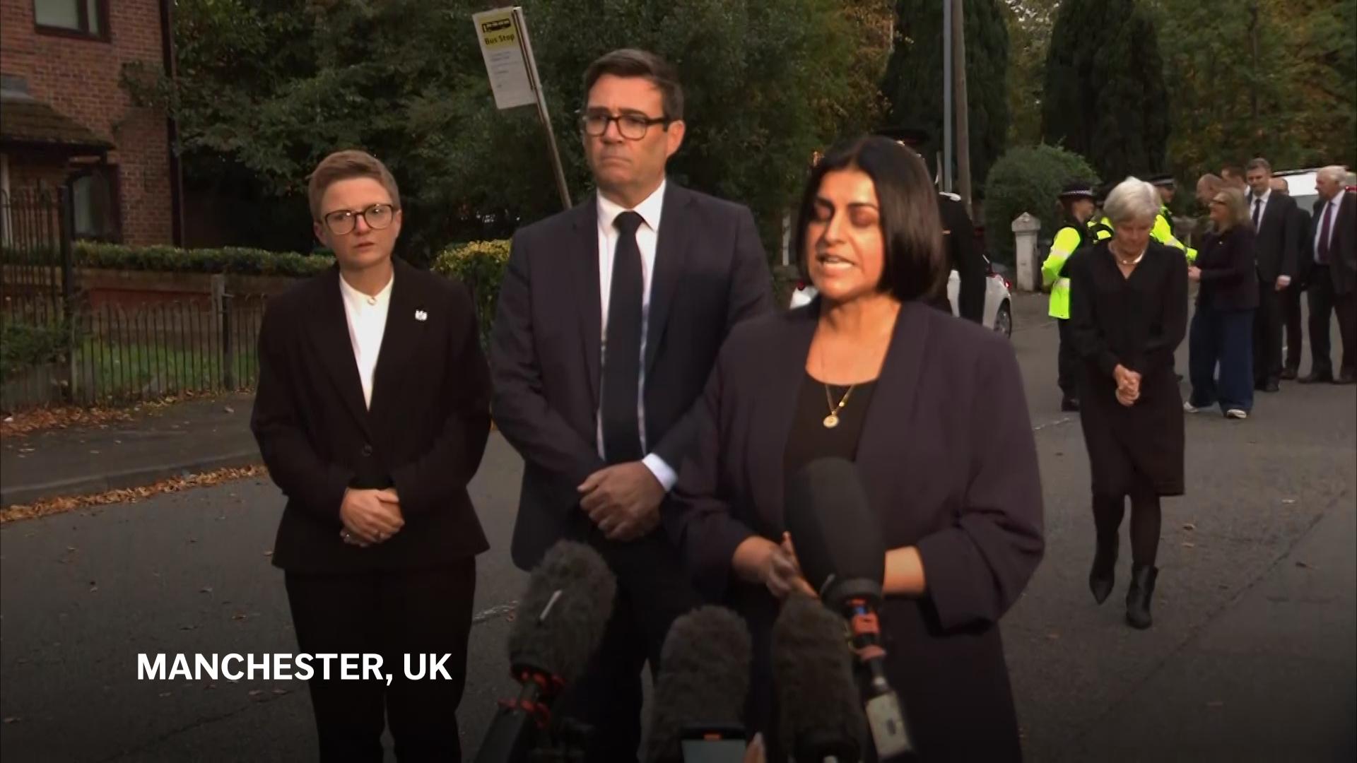 Manchester mayor and Home Secretary condemn synagogue attack