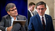 Johnson sparred with Stephanopoulos over government shutdown, healthcare