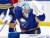 Colten Ellis stops 27 shots in NHL debut as Sabres beat Red Wings 4