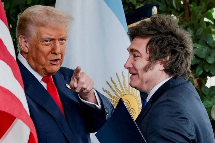 Trump's Milei election warning fuels backlash and 'colonialism' accusations in Argentina