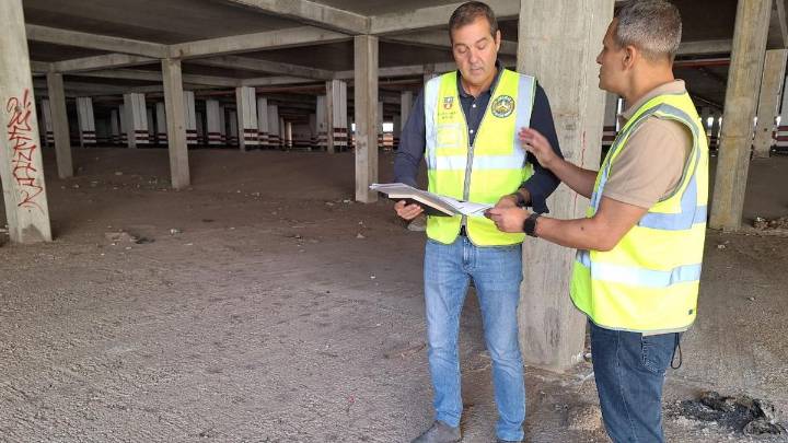 La obra del parquin de San Gregorio se reactiva tras 20 años en el limbo