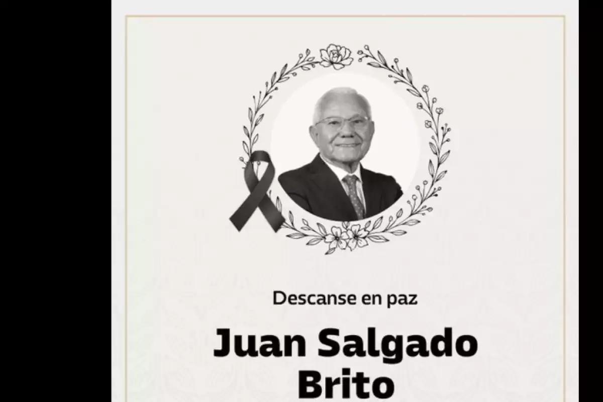 Muere el secretario de Gobierno de Morelos, Juan Salgado Brito
