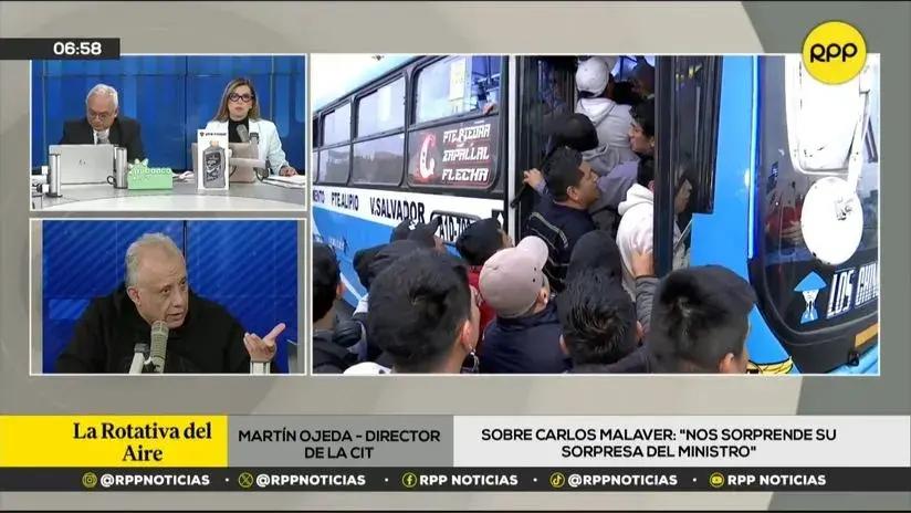 Representante de gremios de transporte pide reunión técnica con Arana y la presidenta para resolver crisis de inseguridad
