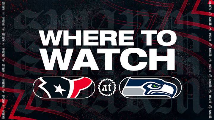 Houston Texans at Seattle Seahawks: Where to Watch, Stream, & Listen