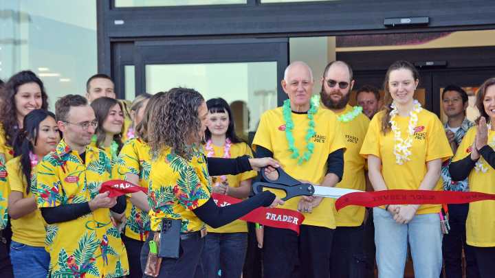Trader Joe's store in Columbia marks opening day with celebration