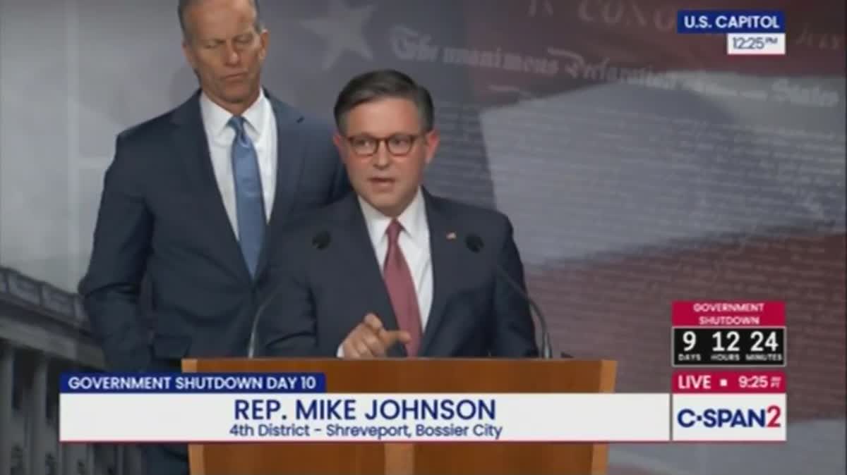 MAGA Mike Johnson Just Delivered The Mother Of All Self