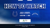 How to watch the Indianapolis Colts at Los Angeles Chargers on October 19, 2025