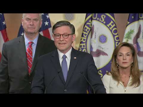 FULL: House Speaker Johnson on government shutdown day 21