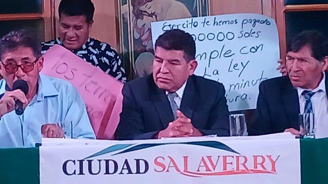 Consorcio Salaverry pide ejecución forzada de entrega de terrenos
