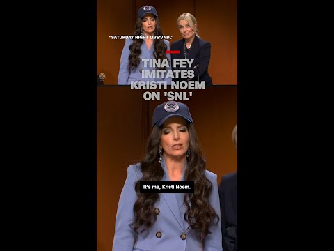 Tina Fey imitates Kristi Noem on 'SNL'