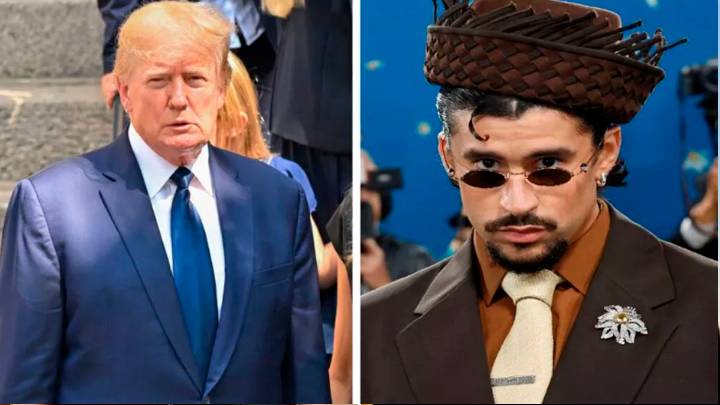 “No he oído hablar de él”, asegura Donald Trump sobre Bad Bunny