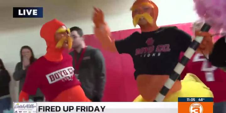 FIRED UP FRIDAY at Boyd County High School