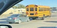 Authorities respond to crash involving school bus in eastern Iowa