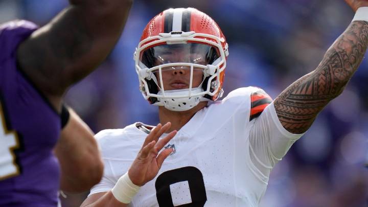 Browns bench Joe Flacco, turn to Dillon Gabriel as starting QB