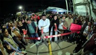 Isaac Montoya entrega rehabilitación de avenida Minas Palacio de Naucalpan