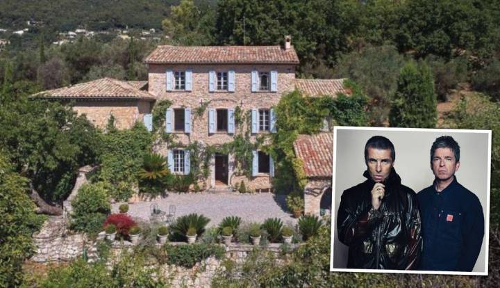 London, Ibiza, France: inside the homes of Oasis stars Liam and Noel Gallagher