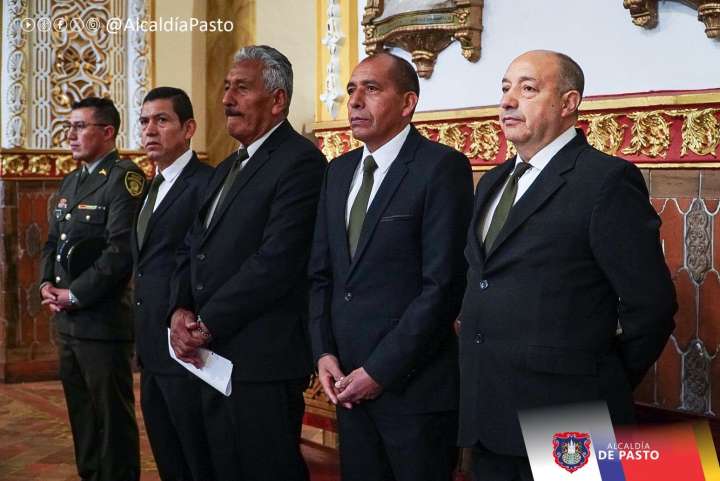 Alcaldía de Pasto participó del homenaje a los veteranos de la Policía Nacional