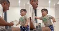 Padre cubano enseña defensa personal a su hijo y cautiva TikTok