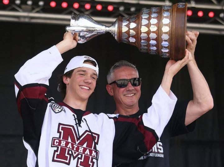Chatham Maroons' Trevor Zanutto player of the month in GOHL